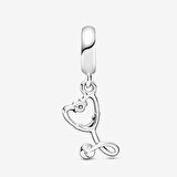 Kalp Stetoskop Sallantılı Charm 799072C01