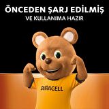 Duracell AAA Şarj Edilebilir İnce Kalem Pil 750Mah 1.2V 2'li Paket (HR03 / DC2400)