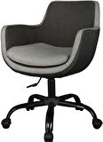Bürocci Comfort Metal Ayaklı Çalışma Koltuğu- Gri Kumaş-2244T1110