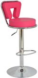 Bürocci  Virago Bar Sandalyesi - Pembe Deri - 9540S0120