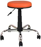 Bürocci Metal Ayaklı Tabure-Turuncu-2999D0123