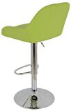 Bürocci Texas Bar Taburesi - Yeşil Deri - 9506S0110