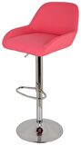 Bürocci Texas Bar Taburesi - Pembe Deri - 9506S0120