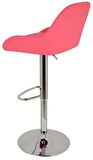 Bürocci Texas Bar Taburesi - Pembe Deri - 9506S0120