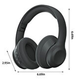 ANC BLUETOOTH KULAKÜSTÜ KULAKLIK GÜRÜLTÜ ÖNLEYICI PROFESYONEL VJ 397 WİRELESS HEADSET