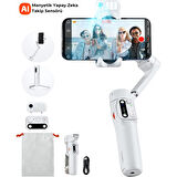Hohem Isteady V3Yapay Zeka Takip Sensörlü 3 Eksenli Telefon Sabitleyici Gimbal
