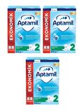 Aptamil 2 Numara Bebek Maması 900 Gr X 3 Adet