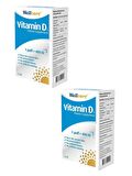 Wellcare Vitamin D3 400 IU 5 ml X 2 Adet