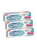 Corega Süper Tat İçermez Diş Protezi Yapıştırıcı Krem 40 gr X 3 adet