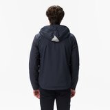 Nautica Erkek Siyah Regular Fit Kapüşonlu Su Geçirmez Yağmurluk