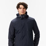 Nautica Erkek Siyah Regular Fit Kapüşonlu Su Geçirmez Yağmurluk
