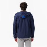 Nautica Erkek Lacivert Regular Fit Kapüşonlu Su Geçirmez Yağmurluk
