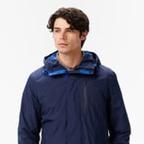 Nautica Erkek Lacivert Regular Fit Kapüşonlu Su Geçirmez Yağmurluk