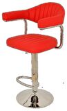 Bürocci  Bar Sandalyesi-Kırmızı-9600S0116