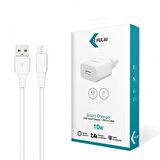 K.Fulai KA-01M USB 10 Watt Hızlı Şarj Aleti Beyaz