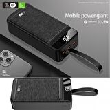 King Power PD-50 50000 mAh Hızlı Şarj Powerbank
