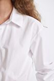 DeFacto Oversize Fit Poplin Uzun Kollu Gömlek D4006AX24AUWT34