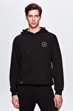 Twn Relaxed Fit Siyah Baskılı Sweatshirt 3ECE24ORT0240