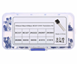 200 Adet Transistör Seti Kutulu 10 Tip Npn Pnp To-92 Bc327 Bc337 Bc517 Bc547 Bc548 Bc549 Bc550