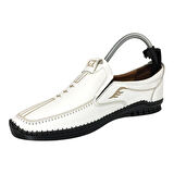 Catelli %100 Deri Ortopedik Erkek Yazlık Rahat Günlük Lazer Baskılı Çarık Ayakkabı Yeni Sezon 40-45