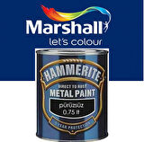 MARSHALL HAMMERİTE DÜZ PÜRÜZSÜZ TİP METAL BOYALARI 0.75 LT