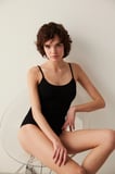 Siyah Kadın Basic İnce Askı Body PLBASIAB13SK