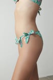 Çok Renkli Palm Neon Brazilian Bikini Altı
