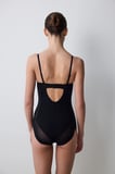 Siyah Premium Bodysuit Korse
