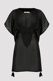 Siyah Basic Kaftan