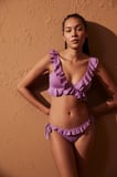 Lila Janice Brazilian Bikini Altı