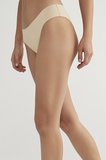 #İzbırakmaz Light Ten Rengi Lazer Kesim Slip Külot