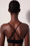 Bralet Siyah Bikini Üstü