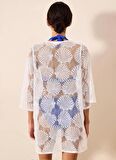 Penti Düz Beyaz Kadın Kimono PLCD8L0524IY