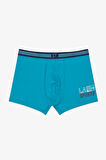 Slogan 3lü Çok Renkli Boxer