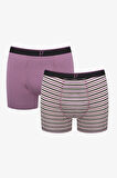Thin Stripe 2li Çok Renkli Boxer