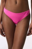 Pembe Düşük Bel Cheeky Bikini Altı