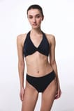 Siyah Cover Yüksek Bel Bikini Altı