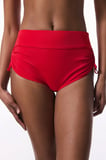 Kırmızı New Boxer Yüksek Bel Bikini Altı
