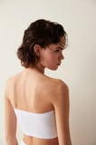 Nu Basic Strapless Optik Beyaz Sütyen