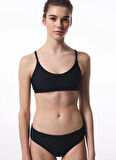 Penti Siyah Kadın Bikini Üst PLBTQHLY25IY