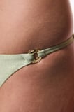 Açık Yeşil Jadira Side Tokalı Slip Bikini Altı