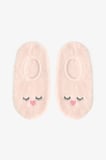 Açık Pembe Sleepy Çizgili Nakışlı Ev Çetiği