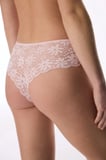 Açık Pembe Cheeky Lace Dantel Hipster Külot