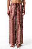 Bordo Sisterhood Pamuklu Pantolon Pijama Altı