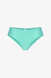 Mint Yesili Meli Dokulu Orta Bel Bikini Altı