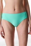 Mint Yesili Meli Dokulu Orta Bel Bikini Altı