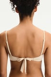 Pastel Bej Kaia Straplez Bikini Üstü