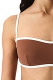 Açık Kahverengi Fiona Straplez Bikini Üstü