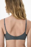 İz Bırakmaz Gri Zerogram Pedli Sütyen
