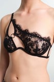 Siyah Vera Balenli Sütyen